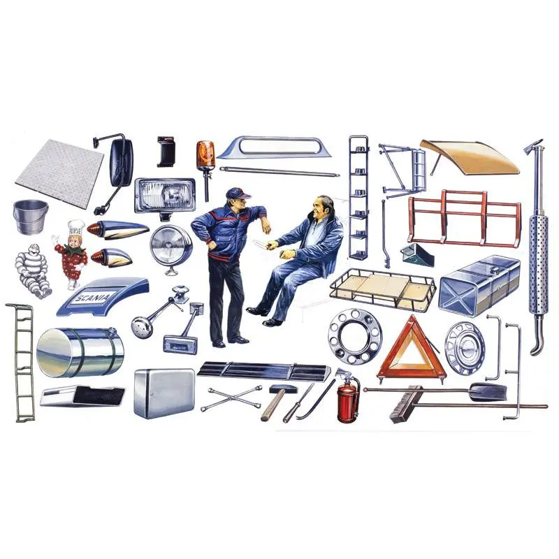 Italeri 1/24 Truck Shop Accessories 2