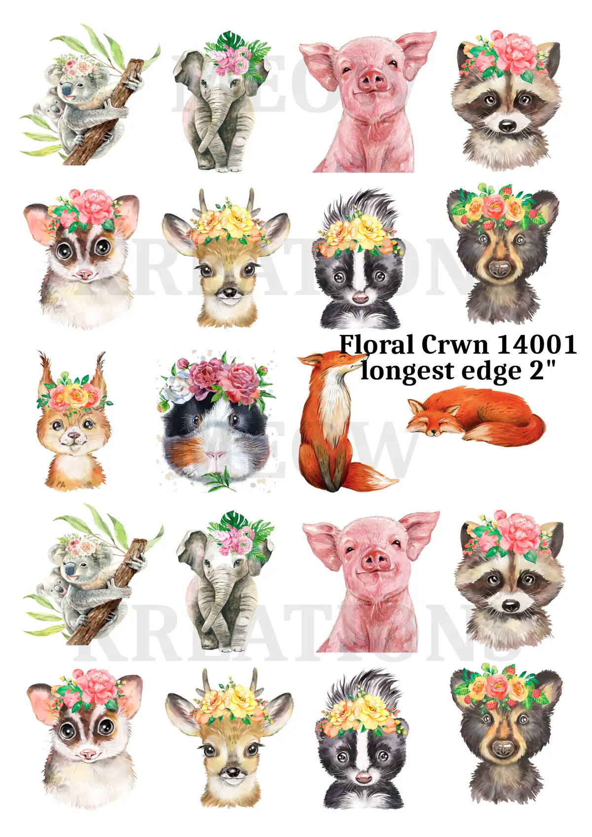 Floral Crwn 14001 1