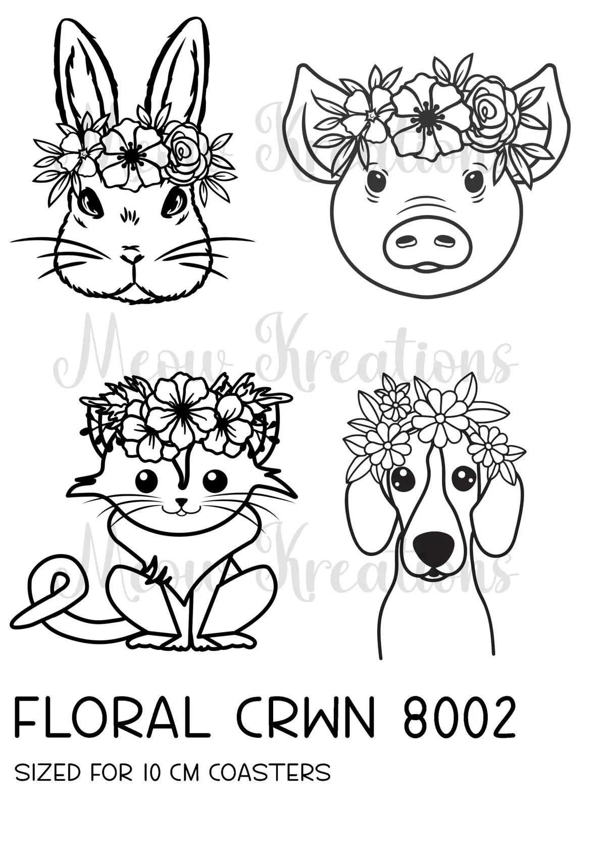 Floral Crwn 8002 1