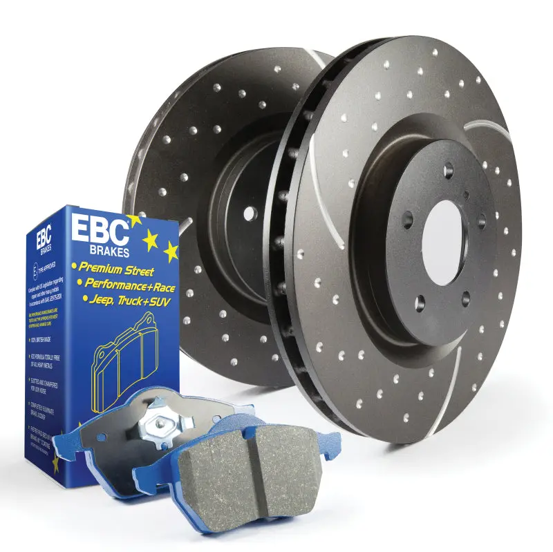 Ebc Braking Bluestuff Brake Pad & Gd Series Rotor Kit 1