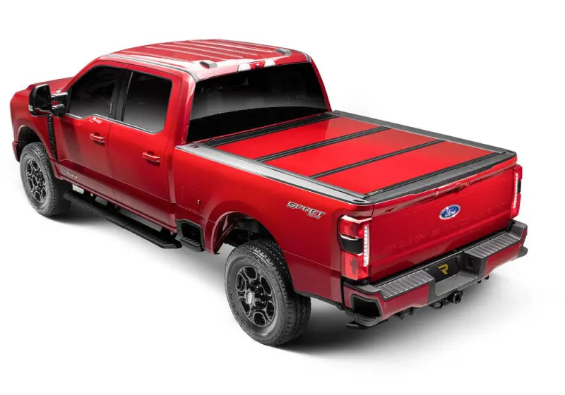 Undercover Fusion Retractable Truck Bed Cover For 2019–2024 Ford Super Duty — 80.4″ Length, Agate Black 1