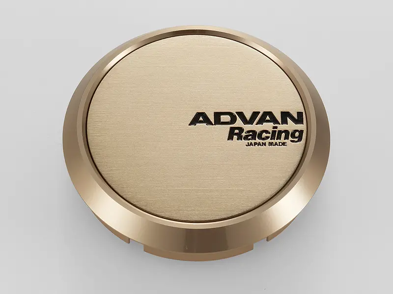 Advan 63Mm Bronze Anodized Aluminum Center Cap For Flat Hub Designs 1