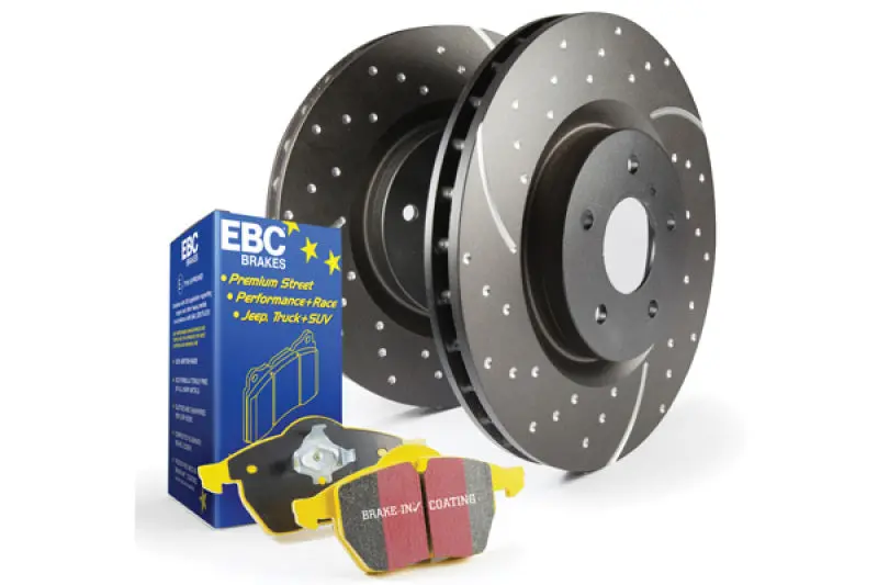 Ebc Yellowstuff Performance Brake Pads & Gd Series Rotors – S5 Kit 1