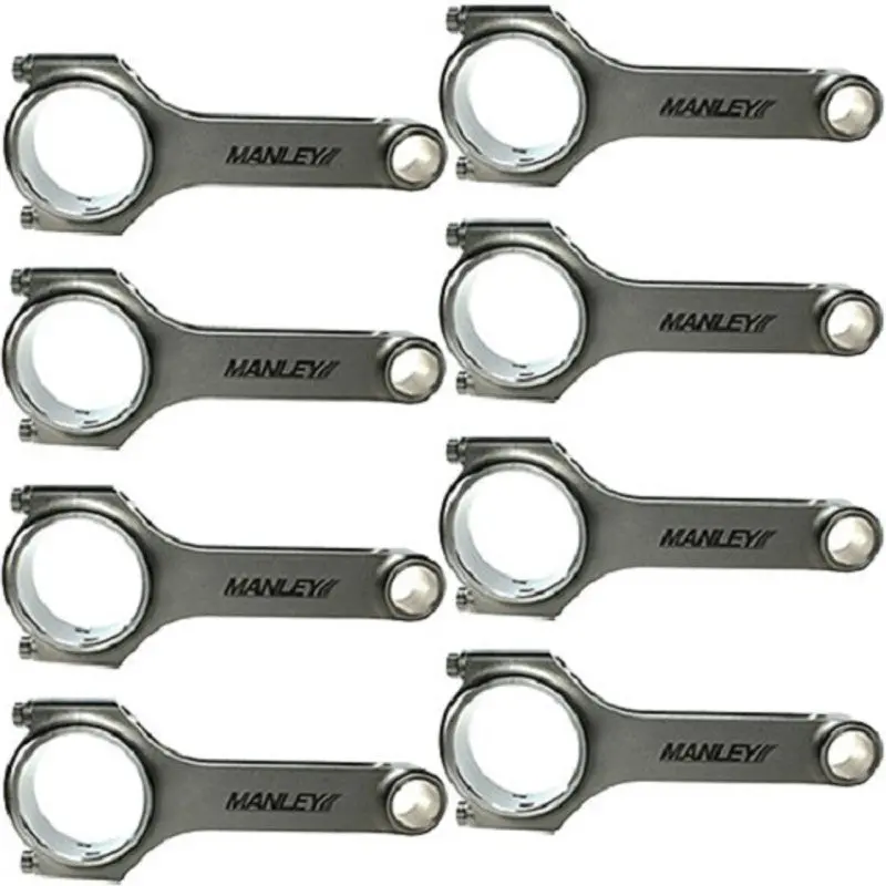 Manley Pro Series I-Beam Connecting Rods For Ford 5.4L Modular V8 — 22Mm Pin, 729G Lightweight Design 1