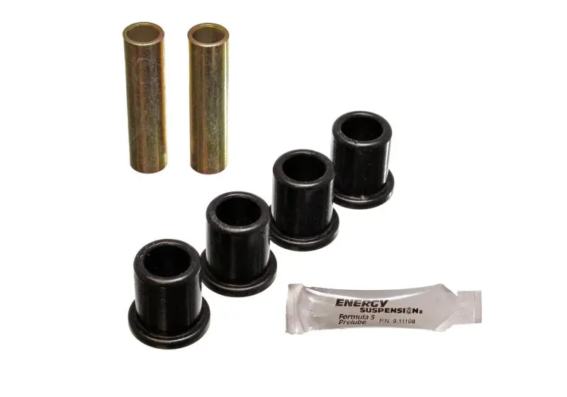 Energy Suspension Rear Frame Shackle Bushing Kit — Black Polyurethane, Fits 1989–1997 Ford Ranger 2Wd 1