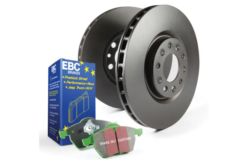 Ebc Greenstuff Brake Kit — Front Pads And Rk Series Rotors 1