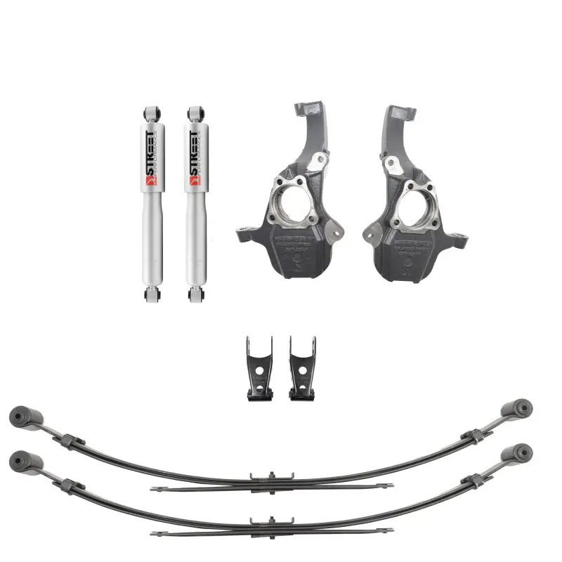 Belltech Complete Lowering Kit For 2019+ Gmc/Chevy Silverado & Sierra 1500 – 2Wd & 4Wd, Front And Rear (Excludes Front Struts) 1