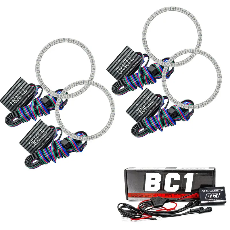 Oracle Lighting Colorshift Halo Kit With Bc1 Controller For 2004–2006 Pontiac Gto — Includes Warranty Info 1
