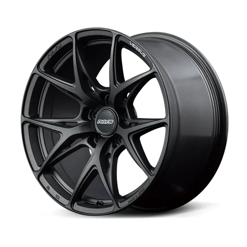 Versus Vv21S Forged Alloy Wheel – 19X9.5, +25 Offset, 5X112, Matte Super Dark Gunmetal 1