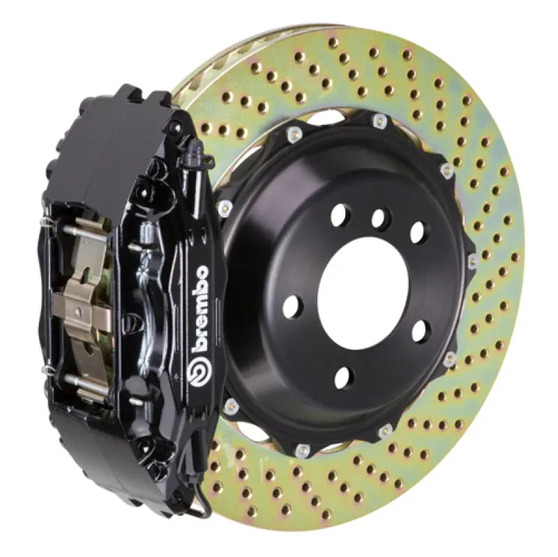 Brembo Front Gt Brake Kit For Toyota Fr-S / Subaru Brz / Gr86 – 4-Piston Calipers, 332Mm Drilled Two-Piece Rotors 1