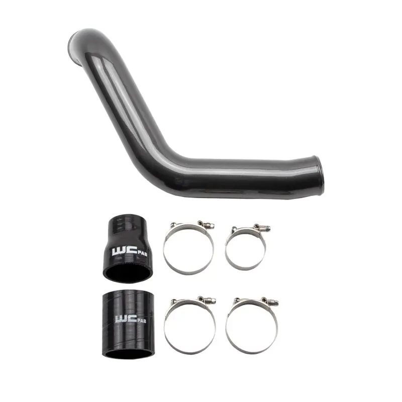 Wehrli Intercooler Pipe – 3-Inch Diameter, Passenger-Side, Sparkle Copper Finish For 2004.5–2005 Chevy Lly Duramax 1