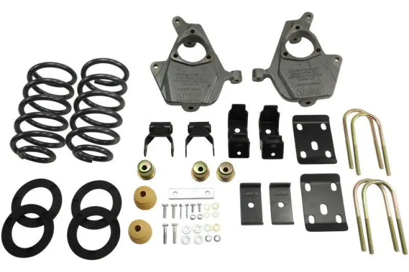 Belltech Lowering Kit For 2014 Chevrolet Silverado/Sierra Standard Cab 2Wd — 3″ Or 4″ Front / 7″ Rear Drop (Shocks Not Included) 1