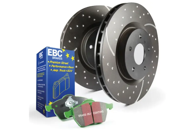 Ebc S3 Brake Kit: Greenstuff Pads & Gd Rotors 1