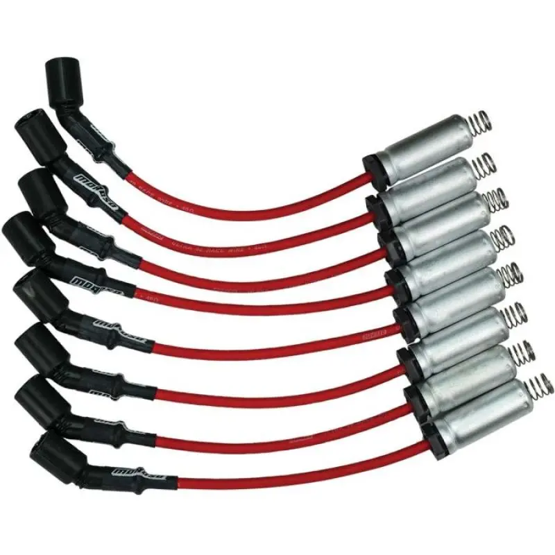 Moroso Gm Ls Ignition Wire Set - Ultra 40 - Unsleeved - Coil-On - 12In Wire - Red 1