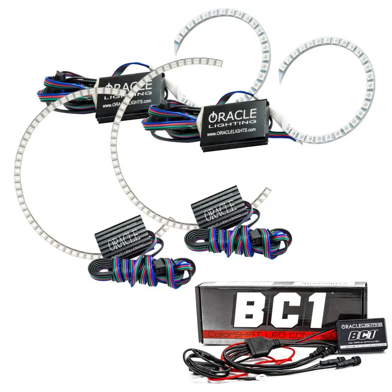 Oracle Lighting Colorshift Halo Kit With Bc1 Controller For 2006–2013 Chevrolet Impala 1