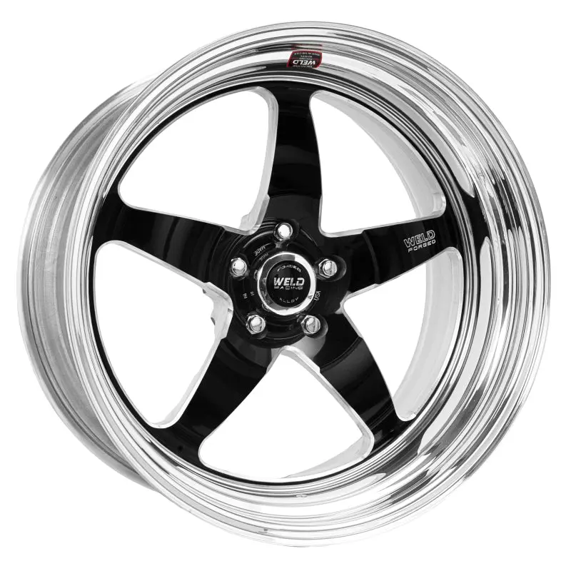 Weld S71 20X10 / 5X4.75 Bp / 4.8In. Bs Black Wheel (High Pad) - Non-Beadlock 1