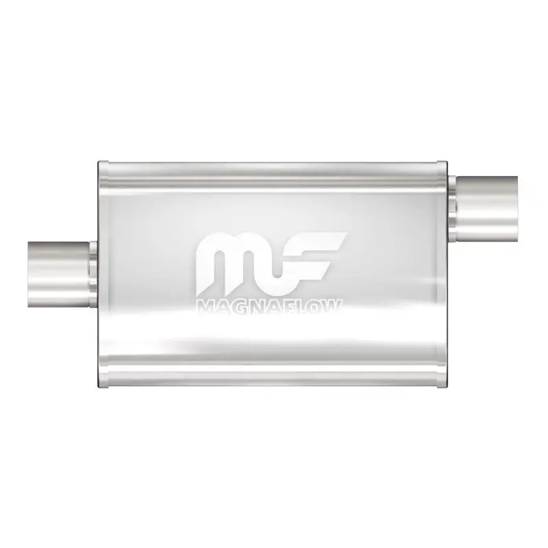Magnaflow Stainless Steel Performance Muffler – 11" X 4" X 9", 2.25" Inlet/Outlet 1