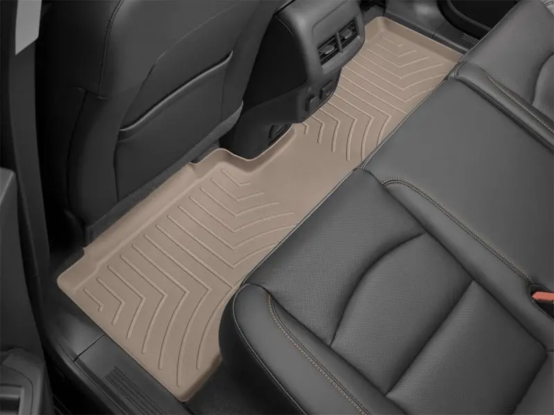 Weathertech Rear Floorliner For 2005–2011 Cadillac Sts (Awd Models Only) – Tan Fit 1