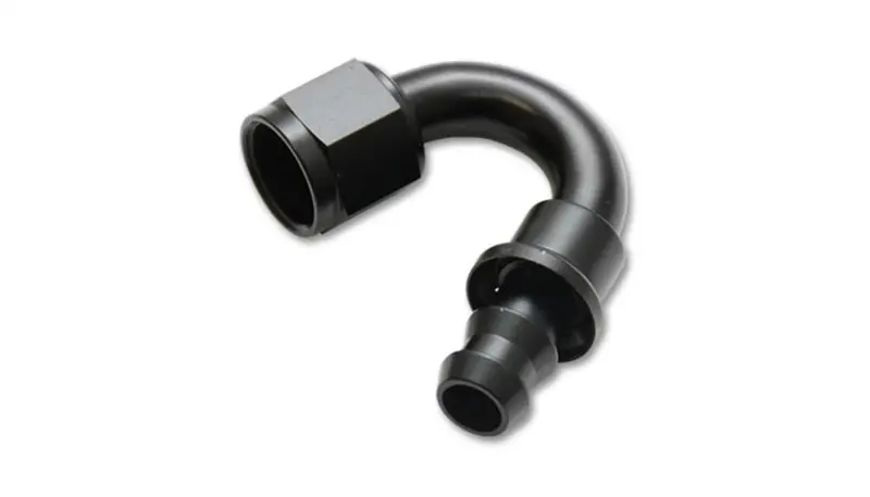 Vibrant -12An Push-On Hose Fitting — 150-Degree Elbow End 1