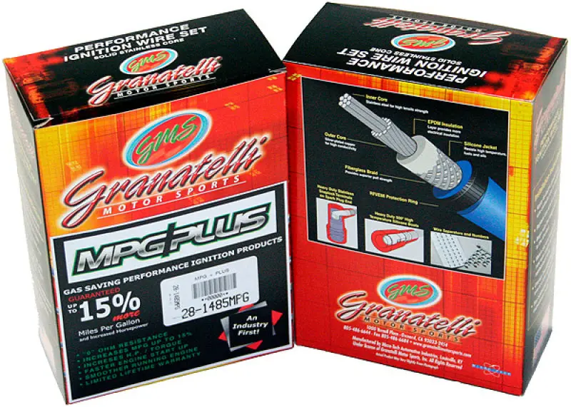 Granatelli Performance Ignition Wire Set – Optimized For 1994–1995 Ford Windstar 3.8L V6 1