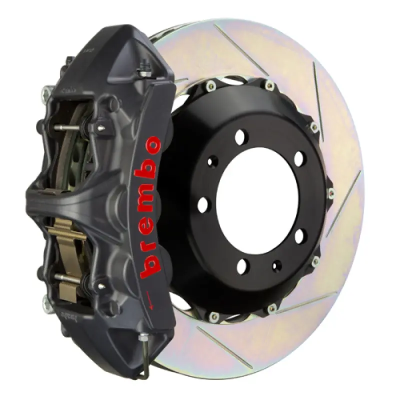 Brembo Gts Big Brake Kit For 2013–2017 Audi Q5 3.0T/Tdi/Hybrid — Front, 380X32Mm Slotted Two-Piece Rotors 1