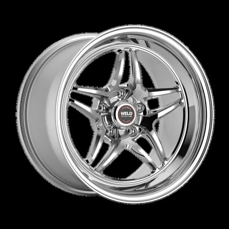 Weld S81 Polished Aluminum Wheel — 18X10.5 Inches, 5X4.75 Bolt Pattern, 7.7-Inch Backspace (50 Et) 1