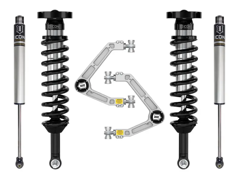 Icon Stage 2 Suspension System For 2023 Chevrolet Colorado — 1.75–2.5″ Lift With Billet Upper Control Arms 1