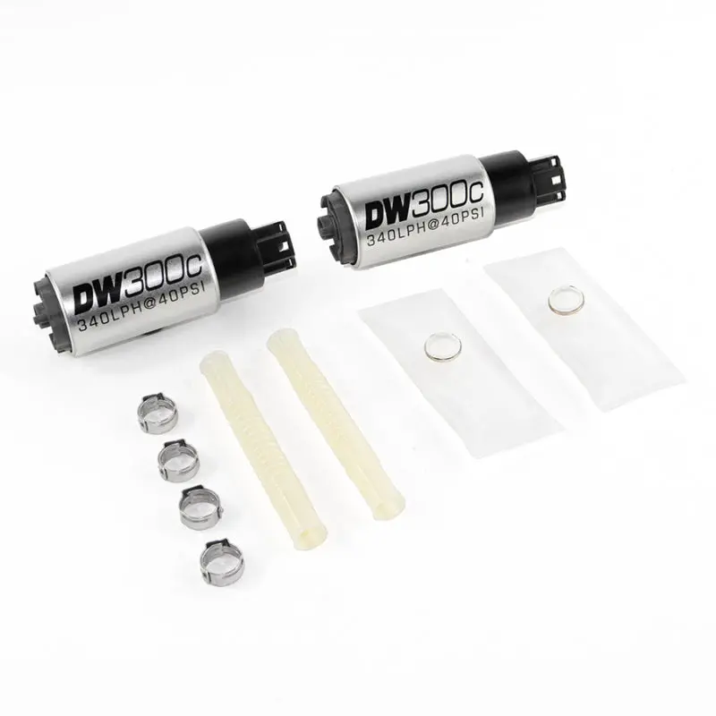 Deatschwerks Dw300C 340 Lph Compact Fuel Pump Kit – Dual-Pump Setup For 2003–2004 Mustang Cobra 1