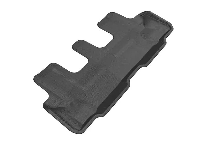 3D Maxpider Kagu Third-Row All-Weather Floor Mats — Black, Fits 2010–2020 Lexus Gx & Toyota 4Runner 1