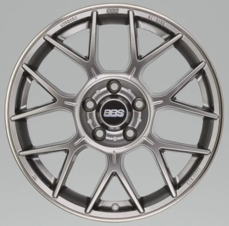 Bbs Xr 18X8-Inch Gloss Platinum Alloy Wheel – 5X120 Bolt Pattern, 45Mm Offset, 82Mm Bore (Pfs/Clip Required) 1