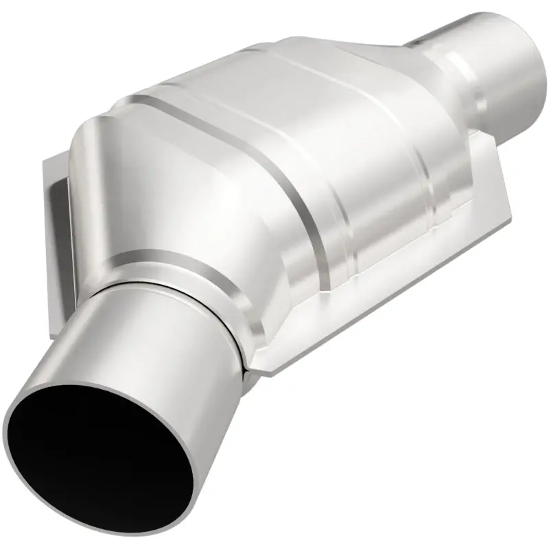 Magnaflow Universal Catalytic Converter – 2.25″ Inlet, Angled Front Mount Design 1