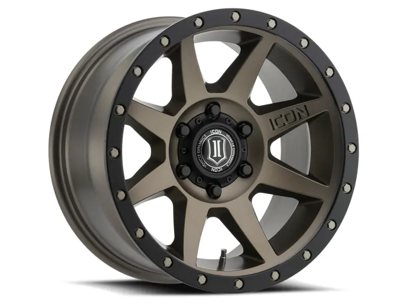 Icon Rebound 17X8.5 Bronze Alloy Wheel – 6X5.5 Bolt Pattern, 25Mm Offset, 95.1Mm Center Bore 1
