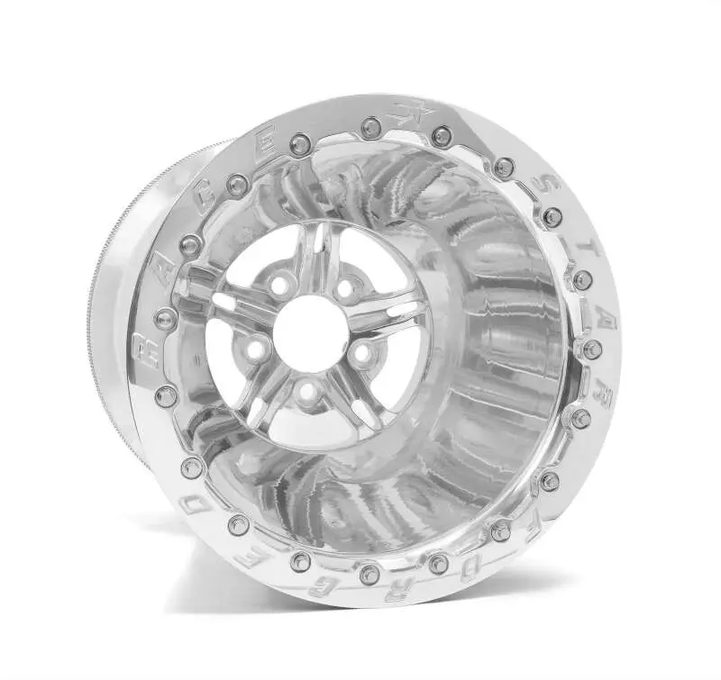 Race Star 63 Pro Forged 15X10" Sportsman Wheel — 5X4.5" Bolt Circle, 6.25" Backspace, Polished Finish 1