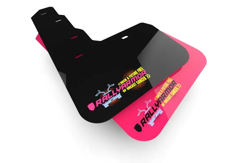 Rally Armor Bce-Branded Pink Mud Flaps For 2022–2023 Hyundai Kona N-Line 1