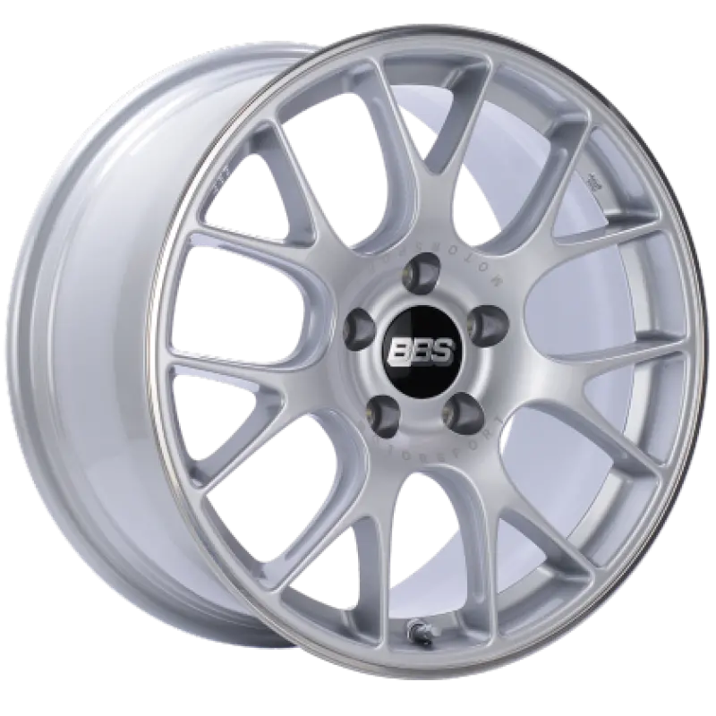 Bbs Ch-R Forged Alloy Wheel – 20X9", 5X112 Pcd, Et25 Offset, 66.5Mm Cb, Brilliant Silver With Polished Rim Protector 1