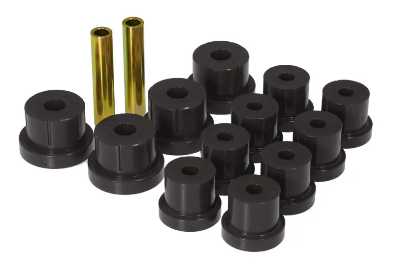 Prothane Polyurethane Rear Multi-Leaf Spring Bushings For 1967–1969 Chevrolet Camaro – Durable Black Compound 1