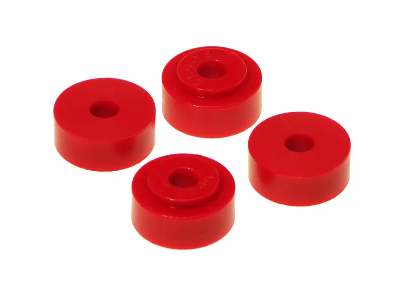 Prothane Stem-Type Shock Bushing Kit – Large Nipple Design, Red Polyurethane 1
