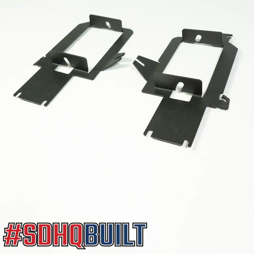 Dual Led Fog Light Kit For 2020–Present Gmc Sierra 2500/3500 Hd With Heavy-Duty Mounting 1