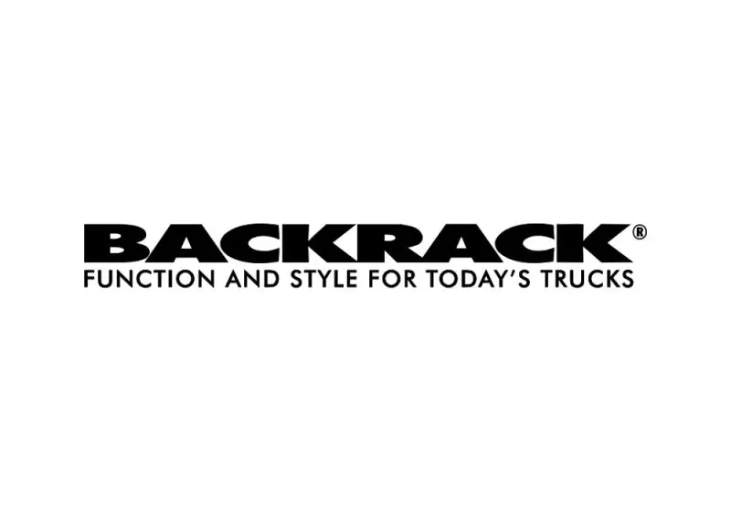 Backrack Open-Frame Cargo Rack For 2019–2023 Chevrolet/Gmc Silverado/Sierra 1500 (New Body Style) — White, Hardware Not Included 1