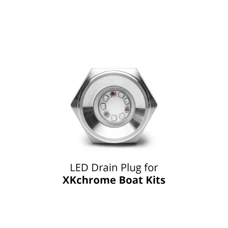 Xk Glow Marine-Grade Underwater Led Light – Ip68 Rated, 13.5W, 1/2" Thread Drain Plug Style 1