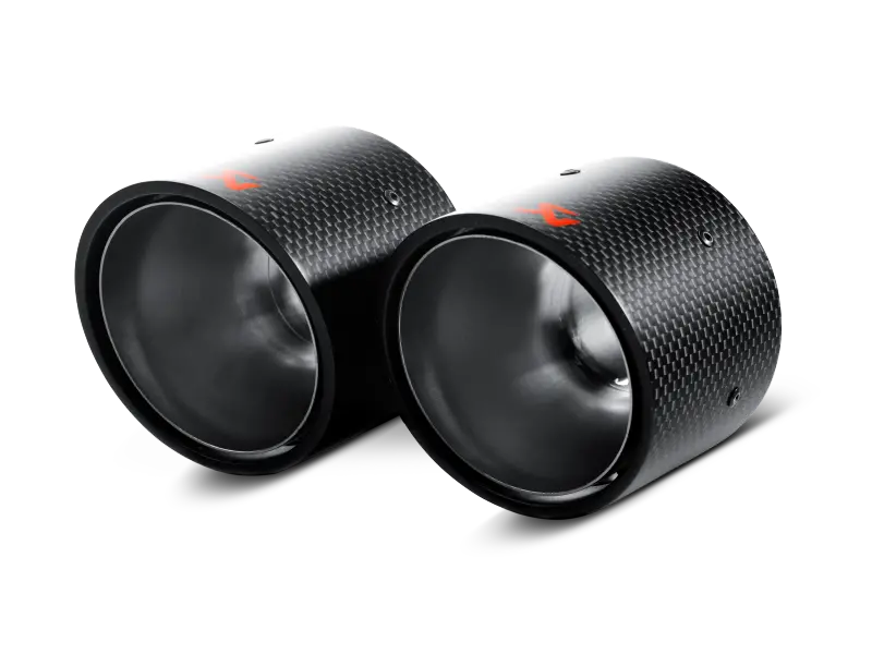 Akrapovic Carbon Fiber Tailpipe Set For 2007–2014 Mini Cooper S (R56) & Cooper S Cabrio (R57) 1