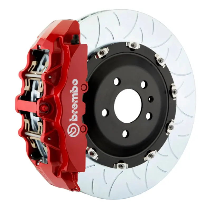 Brembo Front Big Brake Kit For 2011–2023 Dodge Charger V8 (Awd/Srt8) – 380X34Mm Slotted Two-Piece Rotors With 6-Piston Calipers 1