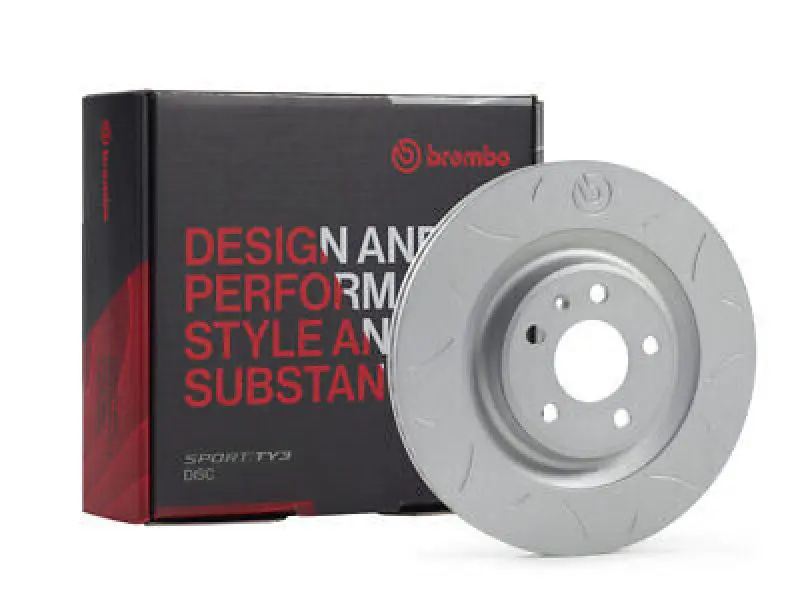 Brembo Ty3 Sport Brake Rotors — Front, 276Mm X 22Mm Vented Discs For 2001–2006 Mini Cooper 1