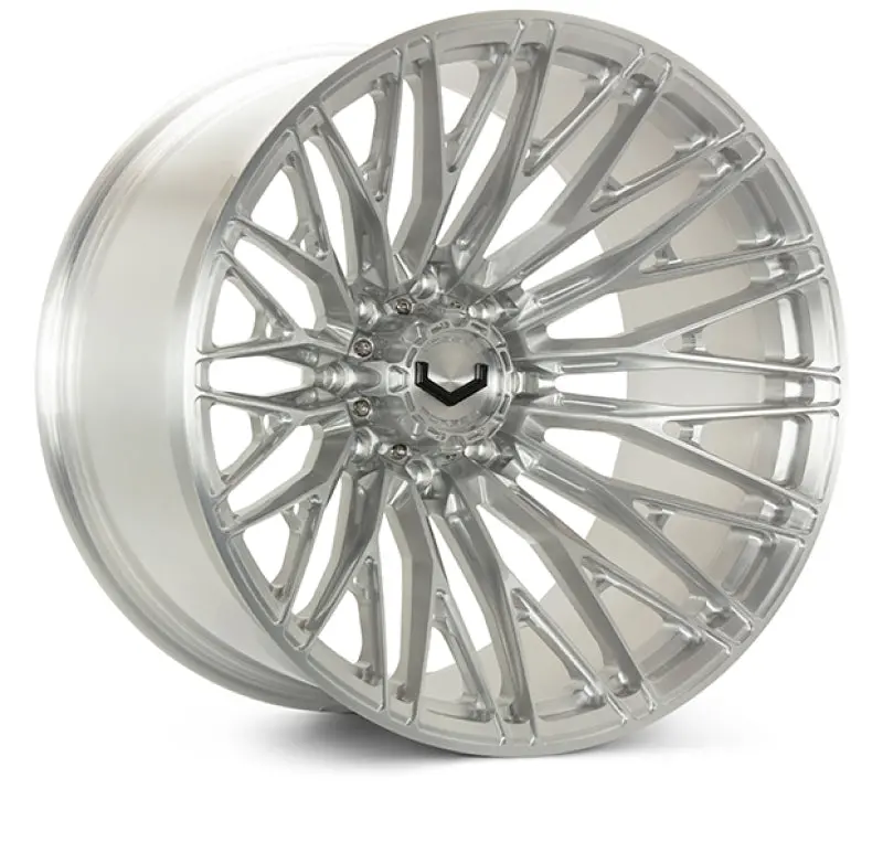 Vossen Vfx-04 Forged Aluminum Wheel – 24X10", 6X139.7Mm, +35Mm Offset, Deep Concave, Brushed Gloss Clear 1