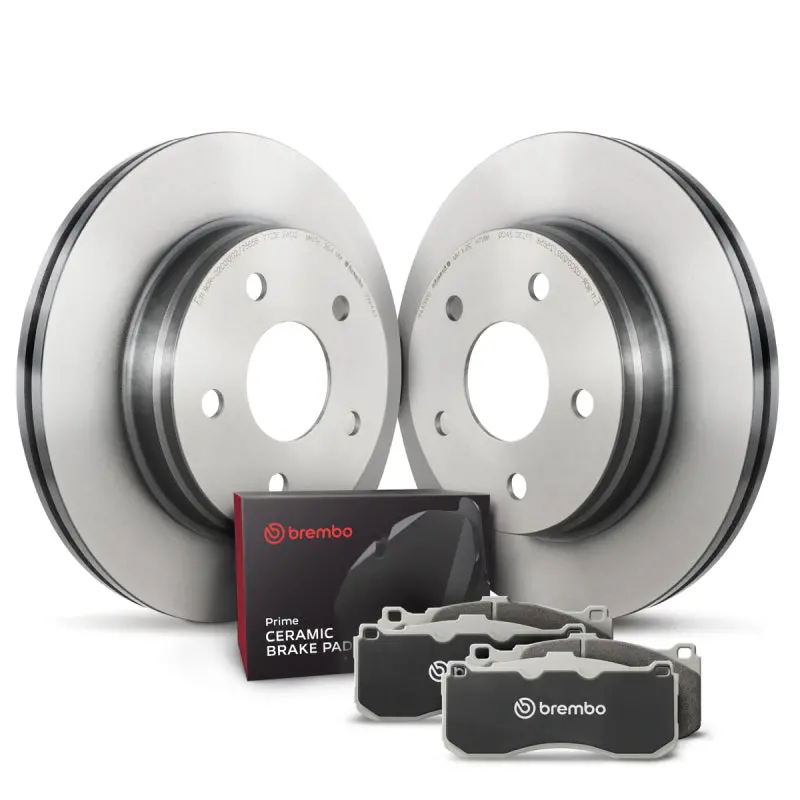 Brembo Oe-Compatible Front Disc Brake Kit For Ford Escape (2013–2019), Focus (2013–2014), And Lincoln Mkc (2018–2019) 1