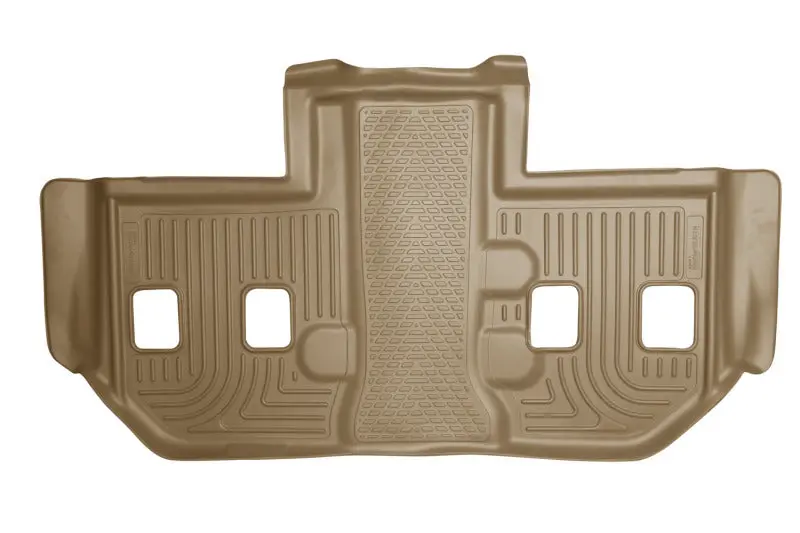 Husky Liners 07-13 Gm Escalade/Suburban/Yukon Weatherbeater Tan 3Rd Seat Floor Liners 1