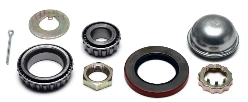 Wilwood Bearing Seal Locknut & Cap Kit — Metric-Threaded, For Modified Rotor Assemblies 1