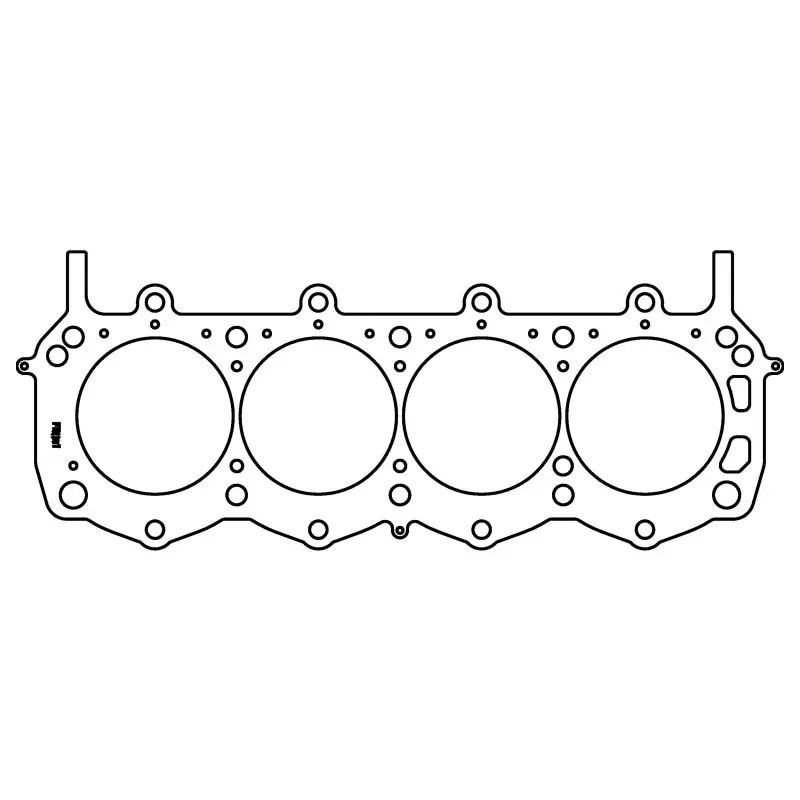 Cometic Mls Cylinder Head Gasket For Ford Small-Block V8 – .051" Thickness, 4.180" Bore, 6-Bolt Pattern, World Products Man O' War Compatible 1