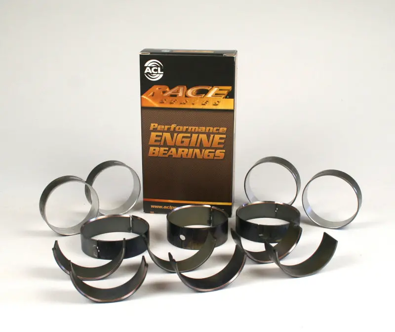 Acl High-Performance Main Bearing Set For Ford 4.0L I6 (Au/Ba/Bf/Fg) – Standard Size With Increased Oil Clearance 1