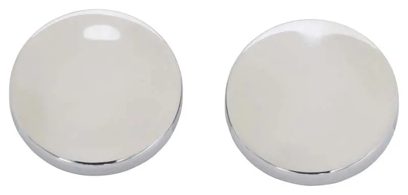 Kentrol Polished Silver Liftgate Button Covers For 2007–2018 Jeep Wrangler Jk 1